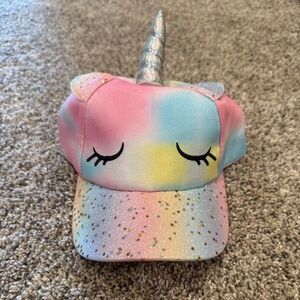 Girls/kids unicorn glitter cap- NEW